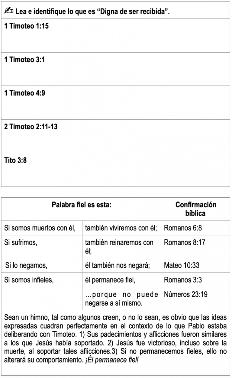 2 Timoteo Capítulo 2 La Sana Doctrina - Enseñarla - La Biblia